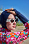 Remsa Sport Lycra Full Covered Hijab Swimsuit R133 Dark Navy Blue Colorpare - 4
