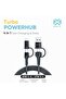 Turbo PowerHub 4 in 1 Fast Charging Cable 65W USB C Multi Cable