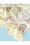 Infant Girls Cream Printed Shorts - 3