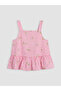Vizyon New Season Daisy Patterned Girls' Shorts Set - 2