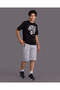 Senior Boys Grey Active Shorts - 5