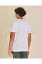 Senior Boys White Lion Graphic T-Shirt - 3