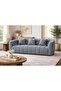 Wonso Four-Seater Sofa – Dark Gray