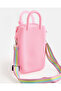 Women Pink Silicone Bag With Charms - 3
