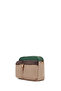 Women's Green Long Strap Fabric Crossbody Bag 26Pbd27546F - 5