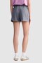 Ecko Red Emery Loose Fit Mini Printed 100% Cotton Women's Gray Shorts - 2