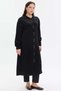 Hakim Collar Draped Long Women's Shirt - 5