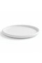 Luhpar Round Ceramic Dinner Plate 26.3 cm | Taupe, Off White, Brown - 3