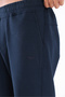 Modal Blend Wide Leg Men's Sports Sweatpants with Zipper Pockets - 8