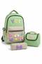 3-Piece Primary School Bag Set, Backpack + Lunch Box + Pen Holder - 8