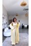 Yellow Viscose Slim Elastic Pants - 2