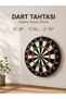 Dart Board with a Sturdy Wooden Body Suitable for Use in Homes, Offices, and Play Areas