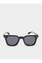 Solid Square Frame Sunglasses - 3