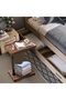 Smart C Table End Table Adjustable Height, 360°Swivel TV Tray Tables for Small Spaces, Couch Tables That Slide Under Sofa with Wheels Side Tables for Eating on Couch for Living Room Bedroom - 2