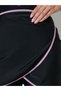 Pack of 3 - Raglan Sleeve Ruffle Swimsuit, Wrap Skirt and Leggings Burkini Set - 5