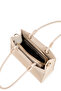 Textured Mink Bag with Buckle Detail 0066 - 5