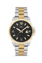 Yellow and Silver Steel Cord Men's Wristwatch F11802A-D2 Waterproof 2 Year Warranty Gift Package - 2