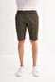 Slim Fit Bermuda Short Narrow Leg Shorts 6015 Khaki