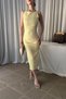 Body Conforming Midi Dress - 3