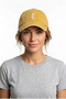 Letter E Yellow Embroidered Washable Vintage Unisex Hat - 2