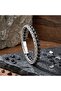 Matte Onyx and Silver Hematite Bracelet with Steel Chain 18392B21D11 - 3