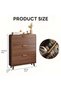 3-Layer Home Entrance Simple Ultra-Thin Flip Shoe Cabinet, Can Hold About 12 Pairs of Daily Shoes 80*17*118CM - 7