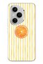 Honor 400 Pro Compatible Orange Slice Pattern Transparent Phone Case