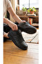 Black Skin Women's Sneaker 8070K - 2