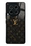 Tecno Camon 30 Black Marble Gold Lv Design Glossy Phone Case