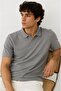 Textured Polo Neck Knitwear T-Shirt - 3