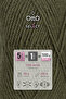 Select • Khaki Green (9551) • 5-Pack × 100 Gr / 280 m • Acrylic Hand Knitting Yarn • Sweater, Cardigan, Scarf - 3