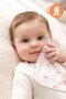 Baby Girl 6-Piece Cotton Mouth Wipes Set with Floral Box, Breathable Tissue (684203) - 4