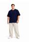 Men's Basic Oversize Large Size Short Sleeve T-Shirt