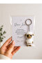 Sheep with Card Moving Bag Ornament / Keychain - 1 Piece - 2