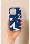 iPhone 15 Pro Compatible Mega Star Patterned Silicone Case