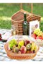 Rattan Bread Baskets, Oval Woven Baskets with Acrylic Lids, 14.2 x 10.2 x 4.9 inches - 5