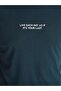 Crew Neck Short Sleeve Printed Combed Cotton Men's T-Shirt (S4) - 4
