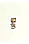 Letter B Gold Color Stone Italian Charm