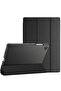 for Galaxy Tab A8 10.5 Case, Slim Stand Hard Back Shell Protective Smart Cover - Black