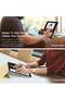 iPad 10.2 Case - Slim Translucent Hard PC Protective Smart Cover with Stand for iPad 9th/8th/7th Generation (Yellow) - 4