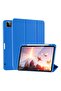 Case for iPad Pro 11 Inch 2021(3rd Gen)/2020(2nd Gen) with Pencil Holder [Support iPad 2nd Pencil Charging/Pair] Slim Trifold Stand, Smart Protective Case Cover