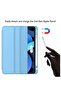 Vibrant Azure Blue iPad Air Case (11-Inch, 2024) – Compatible with 4th, 5th, and 6th Gen, Smart Cover with Touch ID & Auto Wake/Sleep - 2