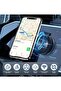 Magnetic Vacuum Suction Car Phone Holder Mount C1 (Black) - 7