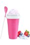 Frozen Magic Slushy Maker Squeeze Cup, Portable Silica Freeze Mug for Milkshake Slush and Ice Cream