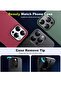 iPhone Pro/Ultra Camera Lens Protector, Matte Alloy 9H Tempered Glass Scratch Resistant, Black+Black - 5