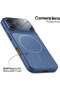 iPhone 17 Pro Magnetic Case Matte Glass Slim Shockproof Cover with Camera Lens Protector - 5