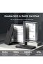 5 in 1 Case for iPhone 14 Plus with 2 Screen + 2 Camera Protectors, Liquid Silicone Shockproof Black - 5