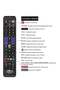 Universal Remote Control Compatible Replacement for Samsung TV/ 3D/ LCD/LED/HDTV/Smart TV - 3