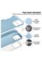 Compatible with iPhone 15 Pro Max Liquid Silicone Full Body Shockproof Protective Case - Baby Blue - 3