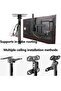 Ceiling TV Mount Bracket for 32"-65" Flat Screen TVs – Adjustable Height, VESA 800x300mm Compatible, Supports Up to 150 lbs - 4
